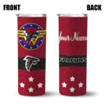 personalized-atlanta-falcons-star-cluster-red-skinny-tumbler-best-selling.webp