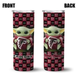 personalized-atlanta-falcons-yoda-cozy-red-black-skinny-tumbler-best-selling.webp