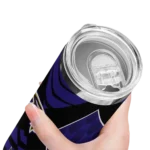 personalized-baltimore-ravens-camo-texture-purple-skinny-tumbler-best-selling.webp