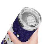 personalized-baltimore-ravens-hello-kitty-purple-black-skinny-tumbler-best-selling.webp