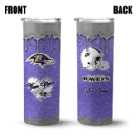 personalized-baltimore-ravens-pixel-fade-purple-skinny-tumbler-best-selling.webp
