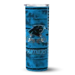 personalized-carolina-panthers-chevron-patch-blue-skinny-tumbler-best-selling.webp