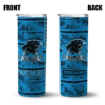 personalized-carolina-panthers-chevron-patch-blue-skinny-tumbler-best-selling.webp