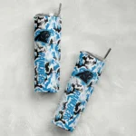personalized-carolina-panthers-claw-marks-blue-white-skinny-tumbler-best-selling.webp