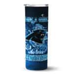 personalized-carolina-panthers-rose-romance-blue-black-skinny-tumbler-best-selling.webp