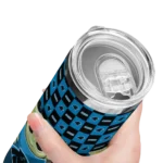 personalized-carolina-panthers-yoda-cozy-blue-black-skinny-tumbler-best-selling.webp