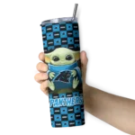 personalized-carolina-panthers-yoda-cozy-blue-black-skinny-tumbler-best-selling.webp