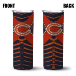 personalized-chicago-bears-camo-texture-blue-skinny-tumbler-best-selling.webp
