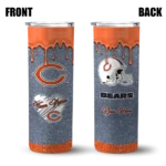 personalized-chicago-bears-pixel-fade-blue-skinny-tumbler-best-selling.webp