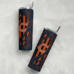 personalized-chicago-bears-star-pop-blue-black-skinny-tumbler-best-selling.webp