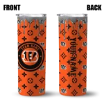 personalized-cincinnati-bengals-camo-streak-orange-skinny-tumbler-best-selling.webp
