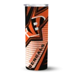 personalized-cincinnati-bengals-web-stripes-orange-white-skinny-tumbler-best-selling.webp