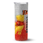 personalized-cincinnati-bengals-winnie-the-pooh-orange-gray-skinny-tumbler-best-selling.webp