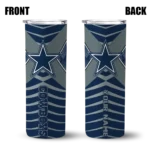 personalized-dallas-cowboys-camo-texture-blue-skinny-tumbler-best-selling.webp