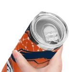 personalized-denver-broncos-helmet-clash-orange-skinny-tumbler-best-selling.webp