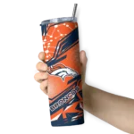 personalized-denver-broncos-helmet-clash-orange-skinny-tumbler-best-selling.webp
