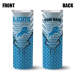 personalized-detroit-lions-chevron-stripes-blue-skinny-tumbler-best-selling.webp