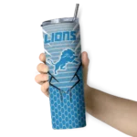 personalized-detroit-lions-chevron-stripes-blue-skinny-tumbler-best-selling.webp