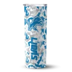 personalized-detroit-lions-claw-marks-blue-white-skinny-tumbler-best-selling.webp
