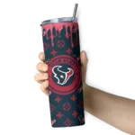 personalized-houston-texans-camo-streak-blue-skinny-tumbler-best-selling.webp