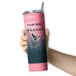 personalized-houston-texans-swirl-texture-blue-skinny-tumbler-best-selling.webp