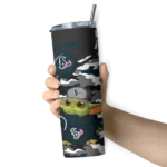 personalized-houston-texans-yoda-camo-blue-black-skinny-tumbler-best-selling.webp