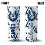 personalized-indianapolis-colts-claw-marks-blue-white-skinny-tumbler-best-selling.webp