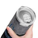 personalized-indianapolis-colts-hexagon-honeycomb-blue-black-skinny-tumbler-best-selling.webp