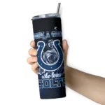 personalized-indianapolis-colts-rose-romance-blue-black-skinny-tumbler-best-selling.webp