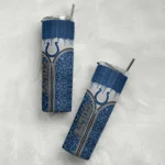 personalized-indianapolis-colts-sparkle-drip-blue-skinny-tumbler-best-selling.webp