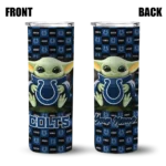 personalized-indianapolis-colts-yoda-cozy-blue-black-skinny-tumbler-best-selling.webp
