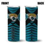 personalized-jacksonville-jaguars-camo-texture-teal-skinny-tumbler-best-selling.webp