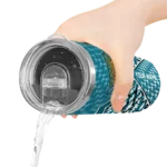 personalized-jacksonville-jaguars-monogram-burst-teal-white-skinny-tumbler-best-selling.webp