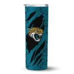personalized-jacksonville-jaguars-star-pop-teal-black-skinny-tumbler-best-selling.webp