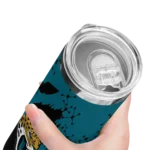 personalized-jacksonville-jaguars-star-pop-teal-black-skinny-tumbler-best-selling.webp