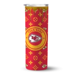 personalized-kansas-city-chiefs-camo-streak-red-skinny-tumbler-best-selling.webp