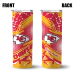 personalized-kansas-city-chiefs-helmet-clash-red-skinny-tumbler-best-selling.webp