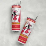 personalized-kansas-city-chiefs-snoopy-dog-red-white-skinny-tumbler-best-selling.webp