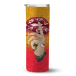 personalized-kansas-city-chiefs-sparkle-lips-red-skinny-tumbler-best-selling.webp