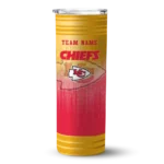 personalized-kansas-city-chiefs-swirl-texture-red-skinny-tumbler-best-selling.webp
