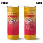 personalized-kansas-city-chiefs-swirl-texture-red-skinny-tumbler-best-selling.webp