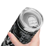personalized-las-vegas-raiders-chevron-patch-black-skinny-tumbler-best-selling.webp