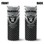 personalized-las-vegas-raiders-chevron-stripes-black-skinny-tumbler-best-selling.webp
