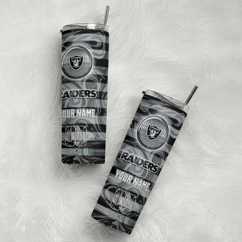 personalized-las-vegas-raiders-patterned-waves-black-skinny-tumbler-top-rated.webp