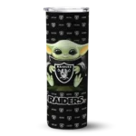personalized-las-vegas-raiders-yoda-cozy-black-skinny-tumbler-best-selling.webp