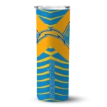 personalized-los-angeles-chargers-camo-texture-blue-skinny-tumbler-best-selling.webp