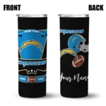 personalized-los-angeles-chargers-helmet-belt-blue-black-skinny-tumbler-best-selling.webp
