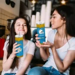 personalized-los-angeles-chargers-pixel-fade-blue-skinny-tumbler-best-selling.webp