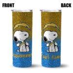 personalized-los-angeles-chargers-snoopy-attitude-blue-skinny-tumbler-best-selling.webp