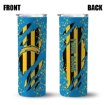 personalized-los-angeles-chargers-star-pop-blue-black-skinny-tumbler-best-selling.webp
